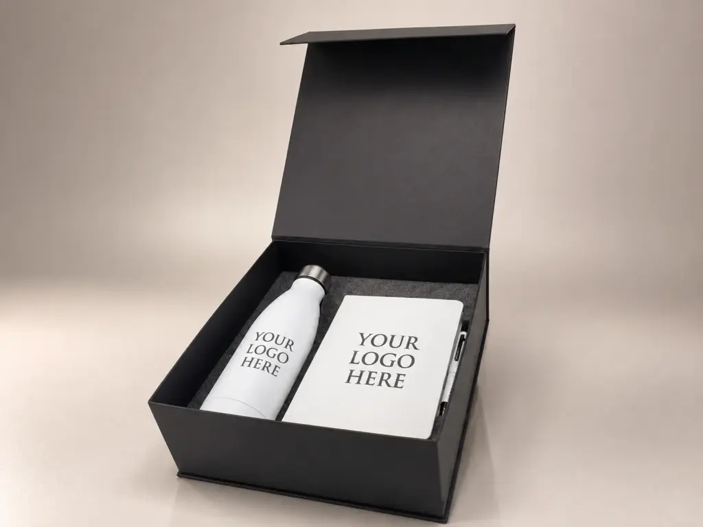 Promotional Notebook & Bottle Gift Set (50 pieces)